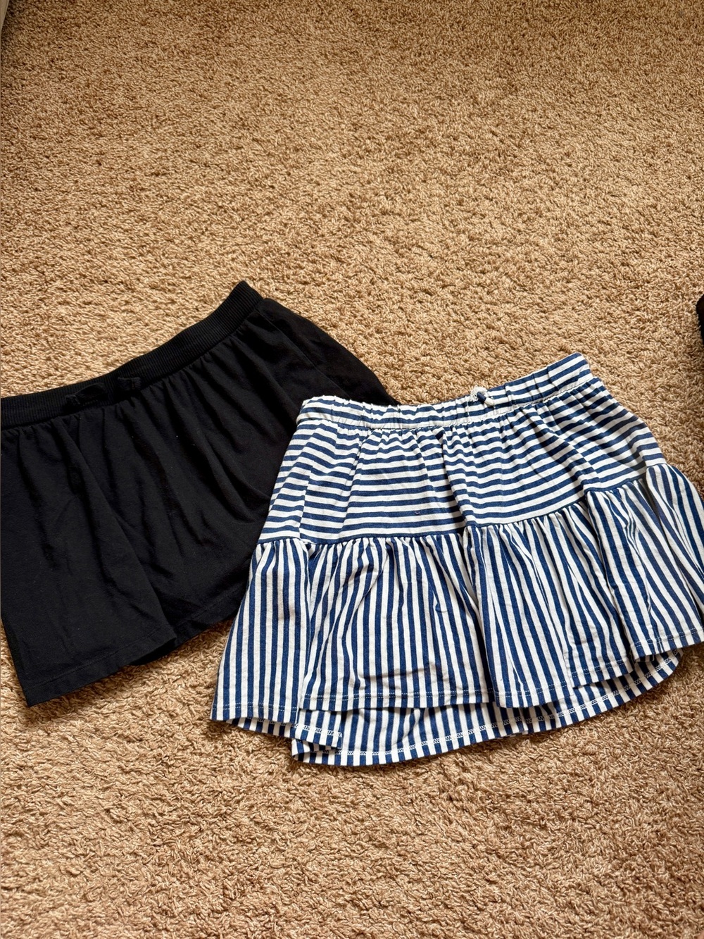 Girls XL skorts skirts 2 pack